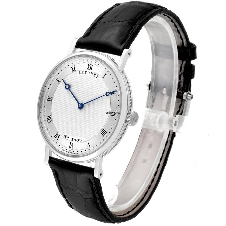 Breguet Classique Mens watch Unisex Automatic White gold 5157 Replica 6