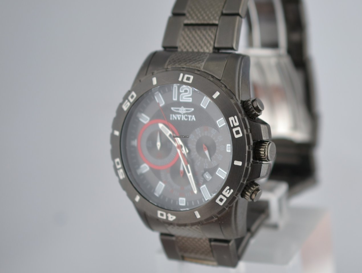 Invicta Mens watch Unisex Quartz Steel 19654 Replica 6