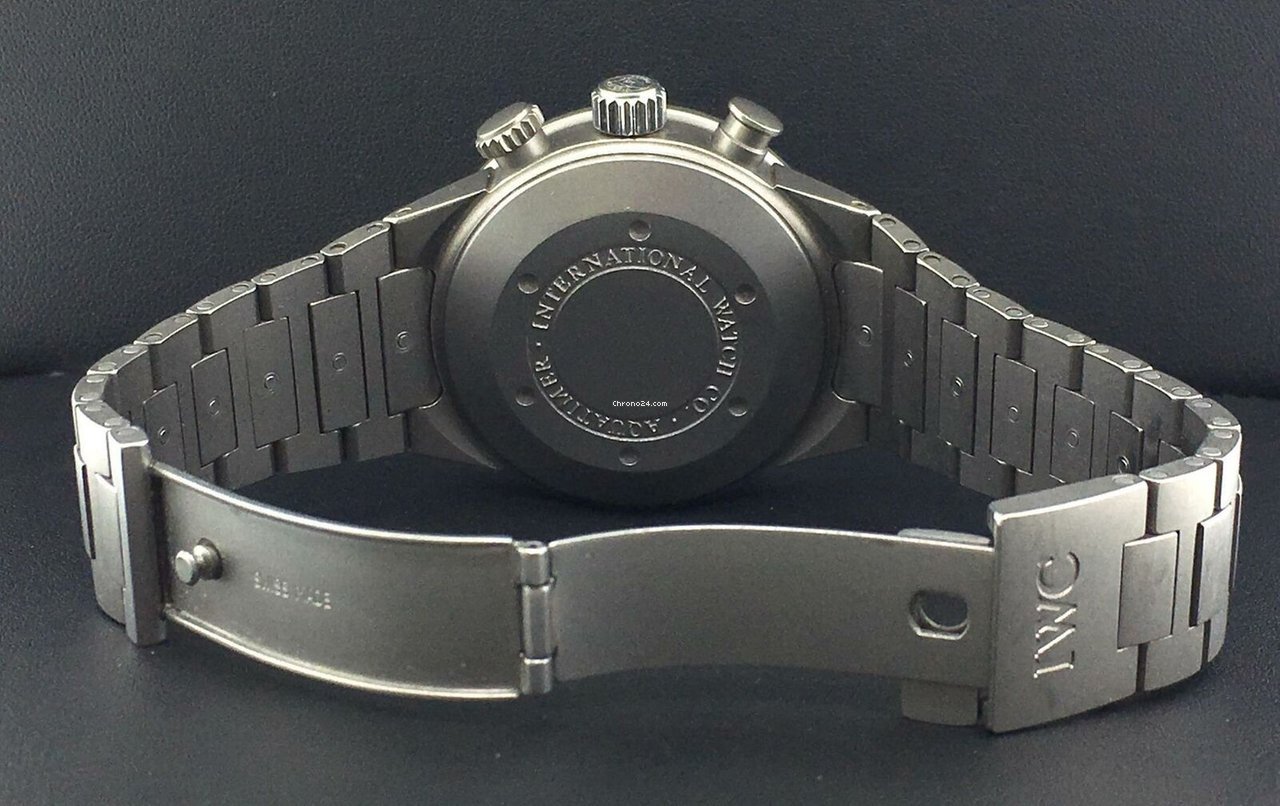 IWC Aquatimer Chronograph Mens watch Unisex Automatic Titanium IW372301 Replica 6