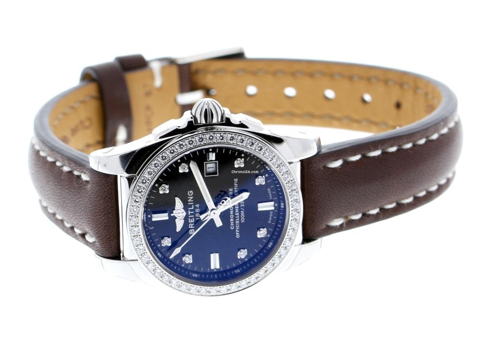 Breitling Galactic Mens watch Unisex Quartz Steel A7234853 BE50 Replica 6
