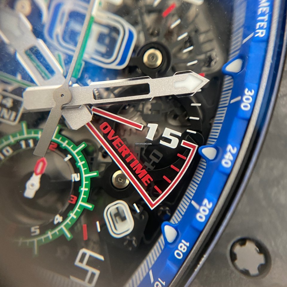 Richard Mille RM 011 Mens watch Unisex Automatic Carbon RM 11-04 Replica 6