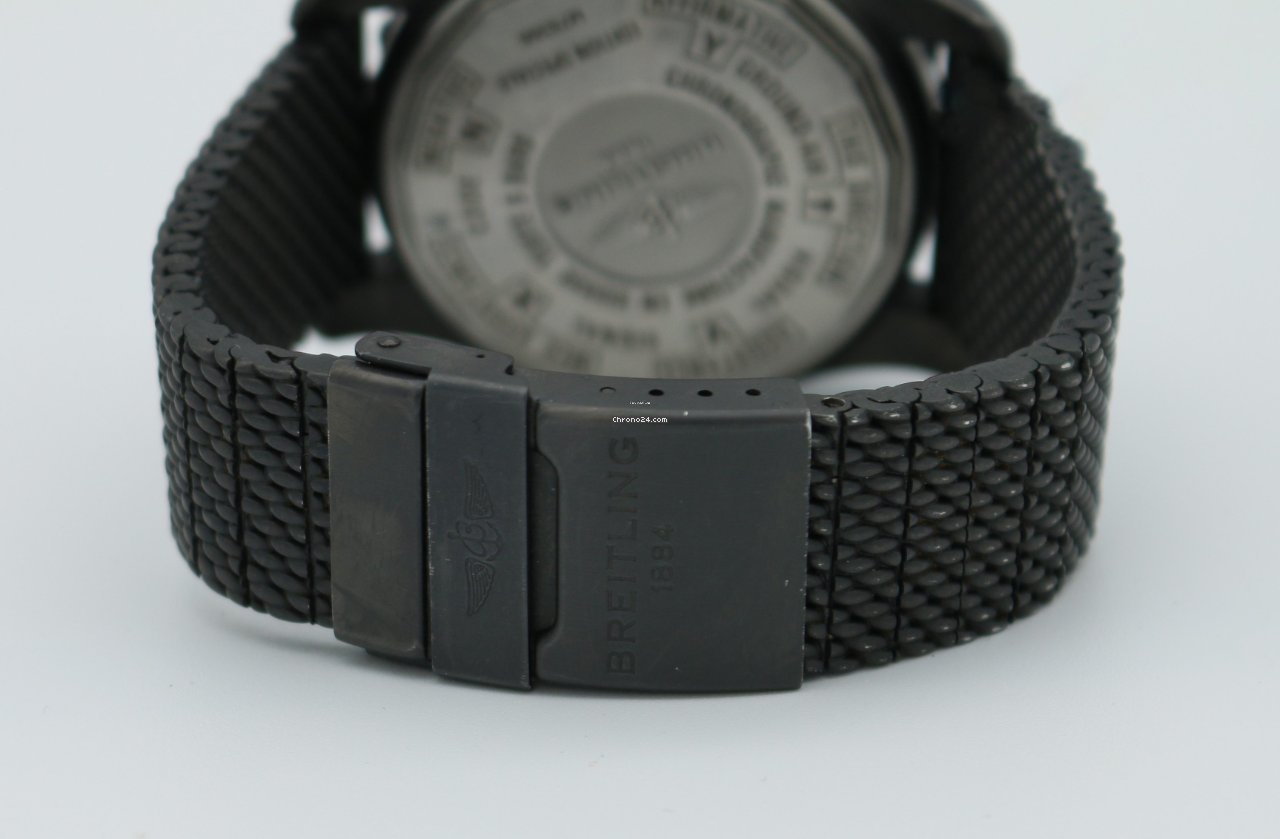 IMG_9081 Breitling Chronospace Military Mens watch Unisex Quartz Steel M7836622 Replica 6