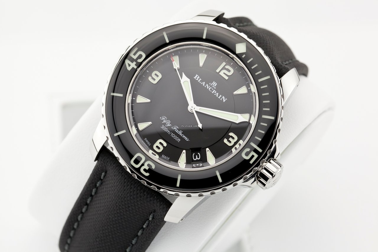 IMG_9081 Blancpain Fifty Fathoms Mens watch Unisex Automatic Steel 5015-1130-52 Replica 6