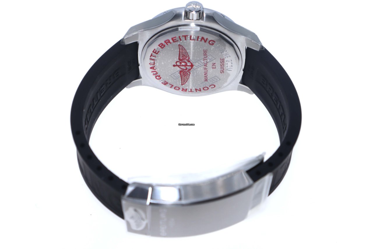 IMG_9081 Breitling Chronomat Colt Mens watch Unisex Automatic Steel A17313101G1S1 Replica 6