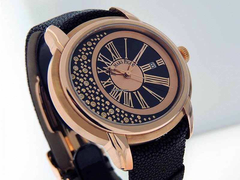 IMG_9081 Audemars Piguet Millenary Mens watch Unisex Automatic Rose gold 153310R.OO.D002CR.01 Replica 6
