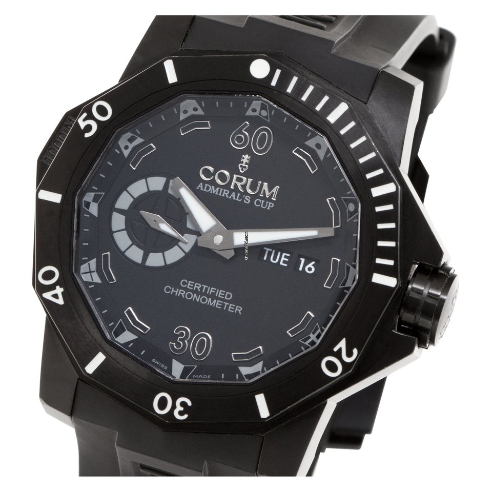 IMG_9081 Corum Admirals Cup Seafender Deep Hull Mens watch Unisex Automatic Titanium 947.950.94 0371 AN22 Replica 6