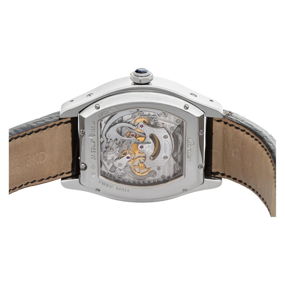 IMG_9081 Cartier Tortue Mens watch Unisex Manual winding Platinum W1545751 Replica 6