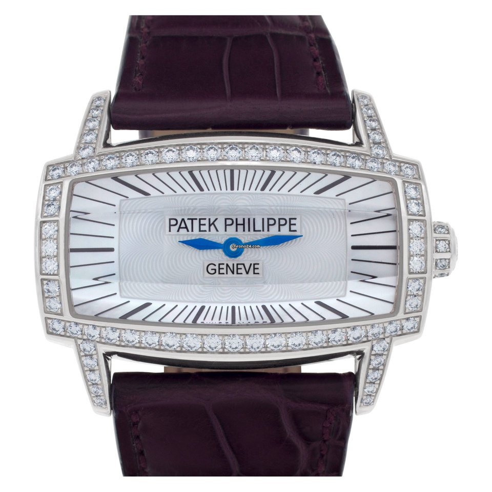 IMG_9081 Patek Philippe Gondolo Quartz White gold 4981G-001 Replica 6