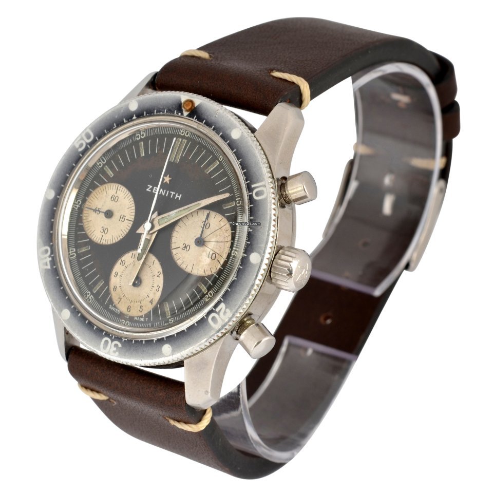 IMG_9081 Zenith Mens watch Unisex Manual winding Steel A277 Replica 6