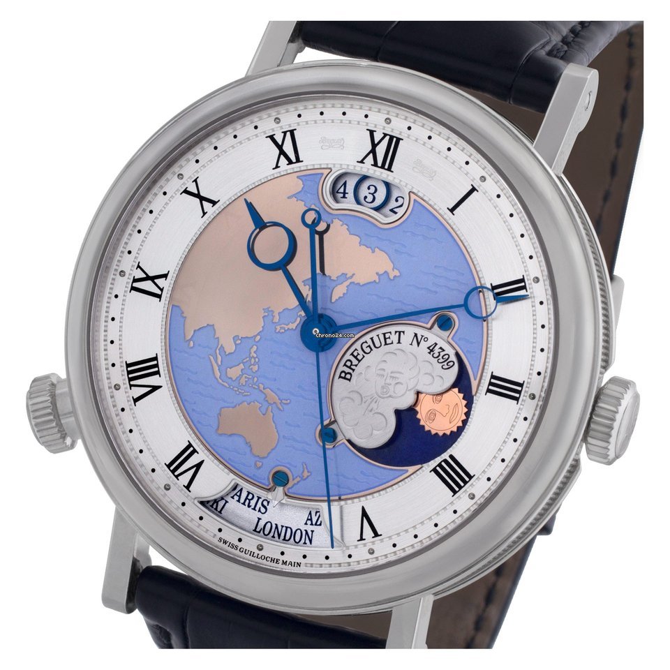 Breguet Classique Mens watch Unisex Automatic Platinum 5717PT Replica 6