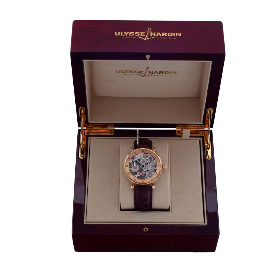 IMG_9081 Ulysse Nardin Manual winding Rose gold 3006 200 Replica 6