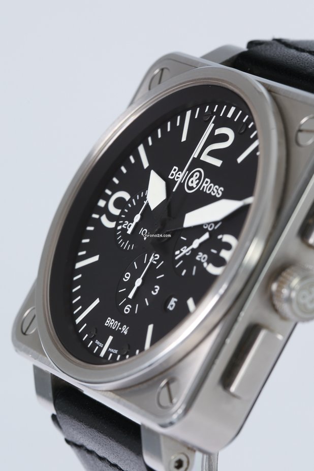 IMG_9081 Bell & Ross BR 01-94 Chronographe Mens watch Unisex Automatic Steel BR01-94-S Replica 6