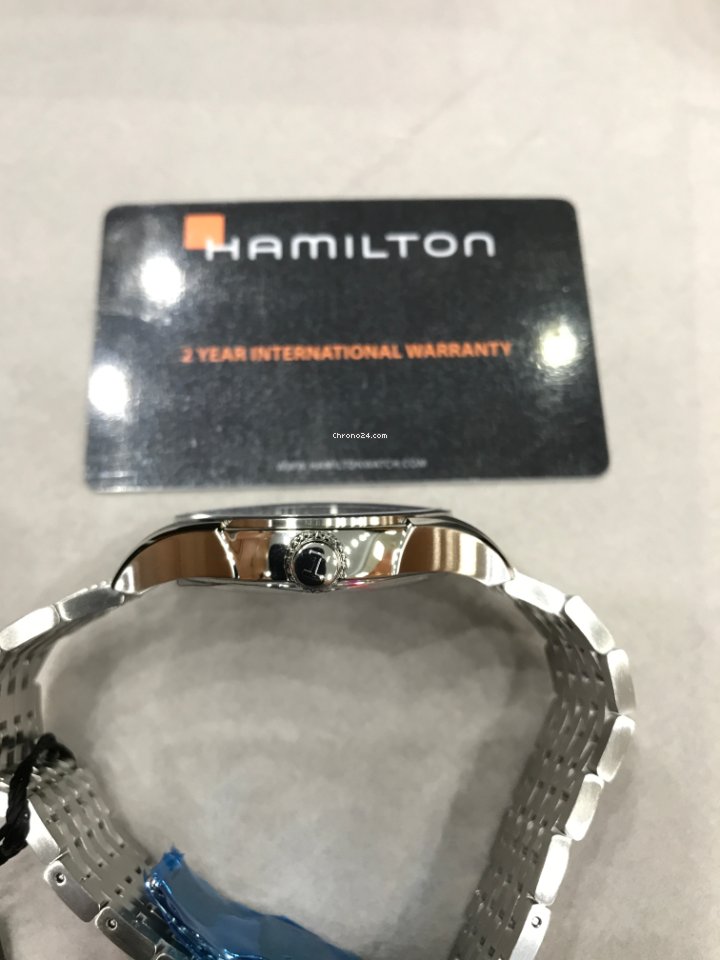 IMG_9081 Hamilton Valiant Mens watch Unisex Automatic Steel H39515134 Replica 6
