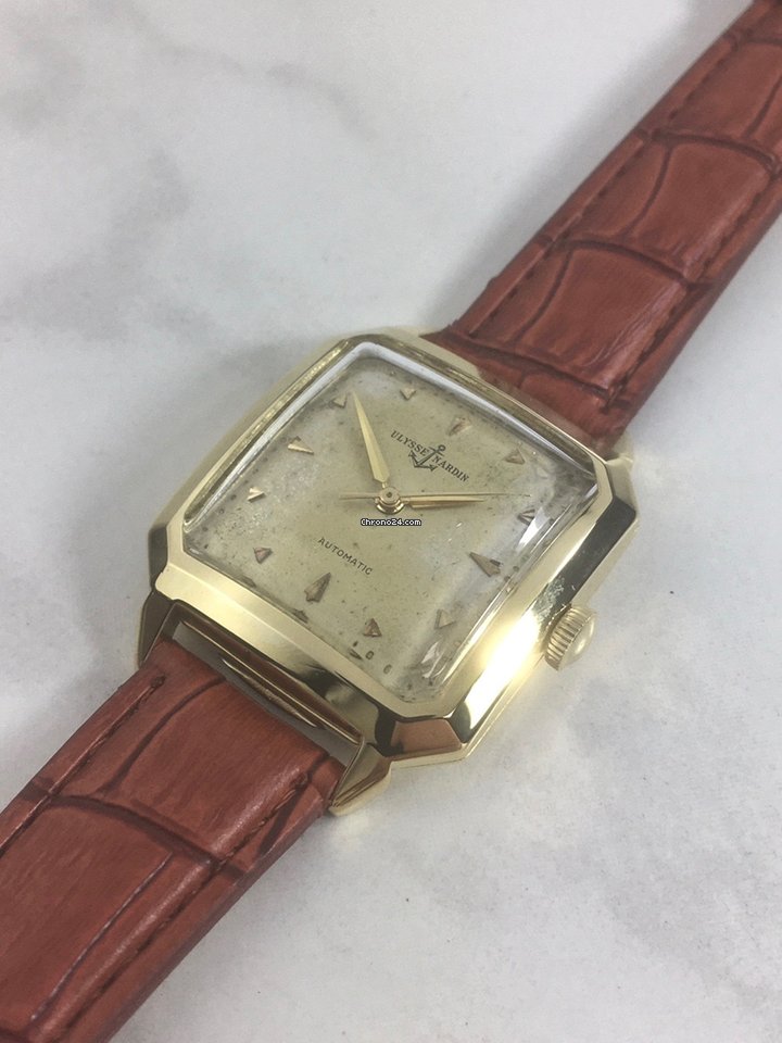 IMG_9081 Ulysse Nardin Mens watch Unisex Automatic Yellow gold 10321 Replica 6