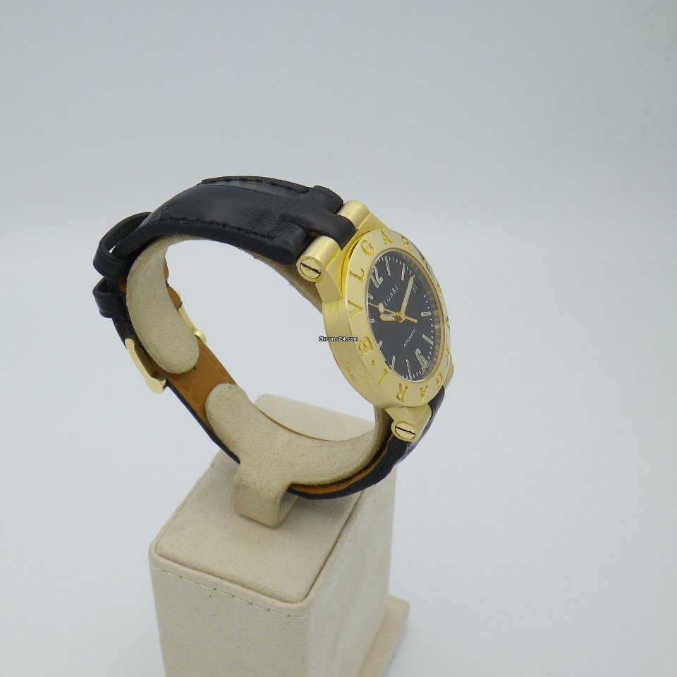 IMG_9081 Bulgari Diagono Womens watch Automatic Yellow gold LC29G Replica 6