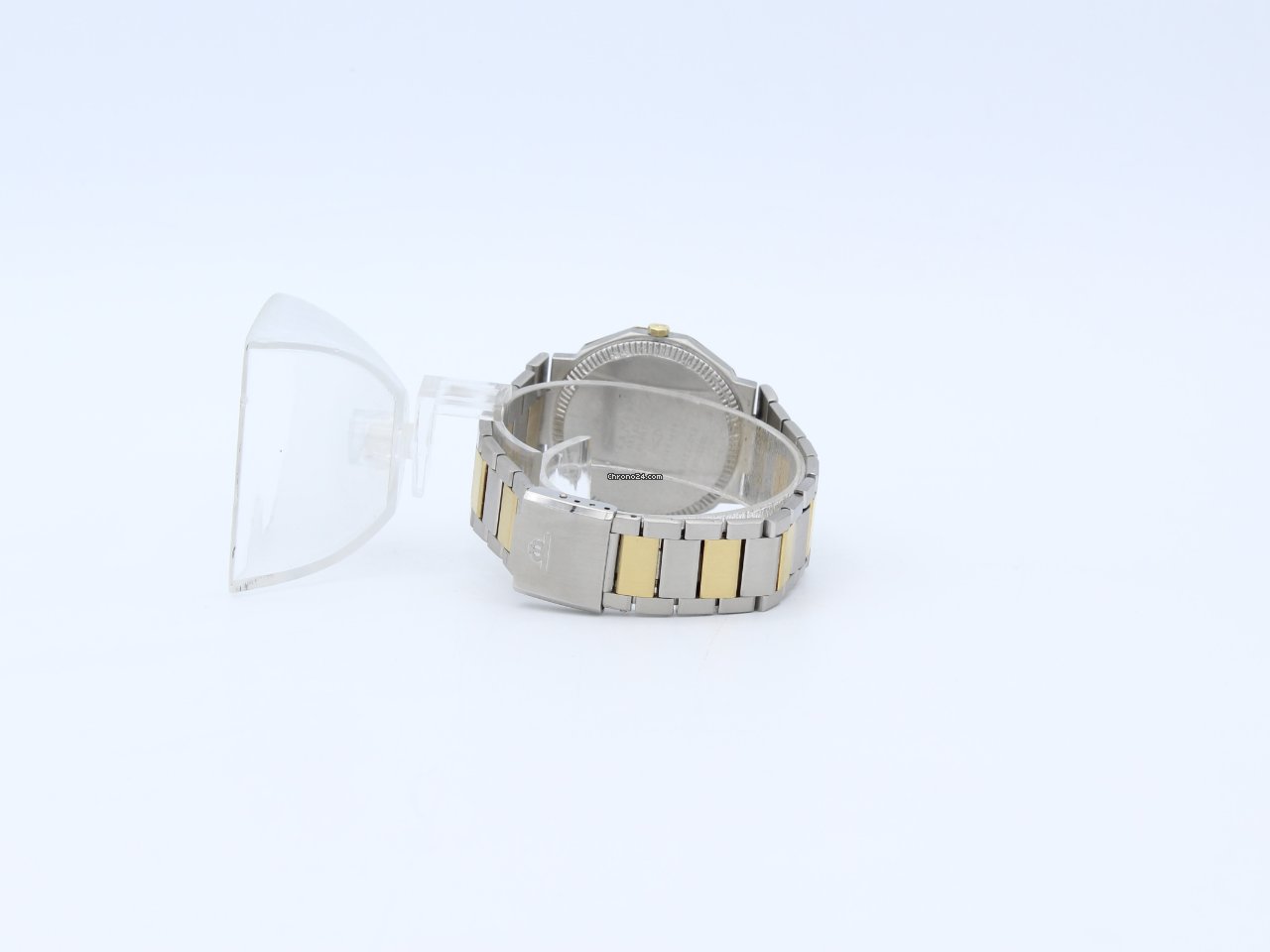 Baume & Mercier Riviera Mens watch Unisex Quartz Gold Steel A51120.018 Replica 6