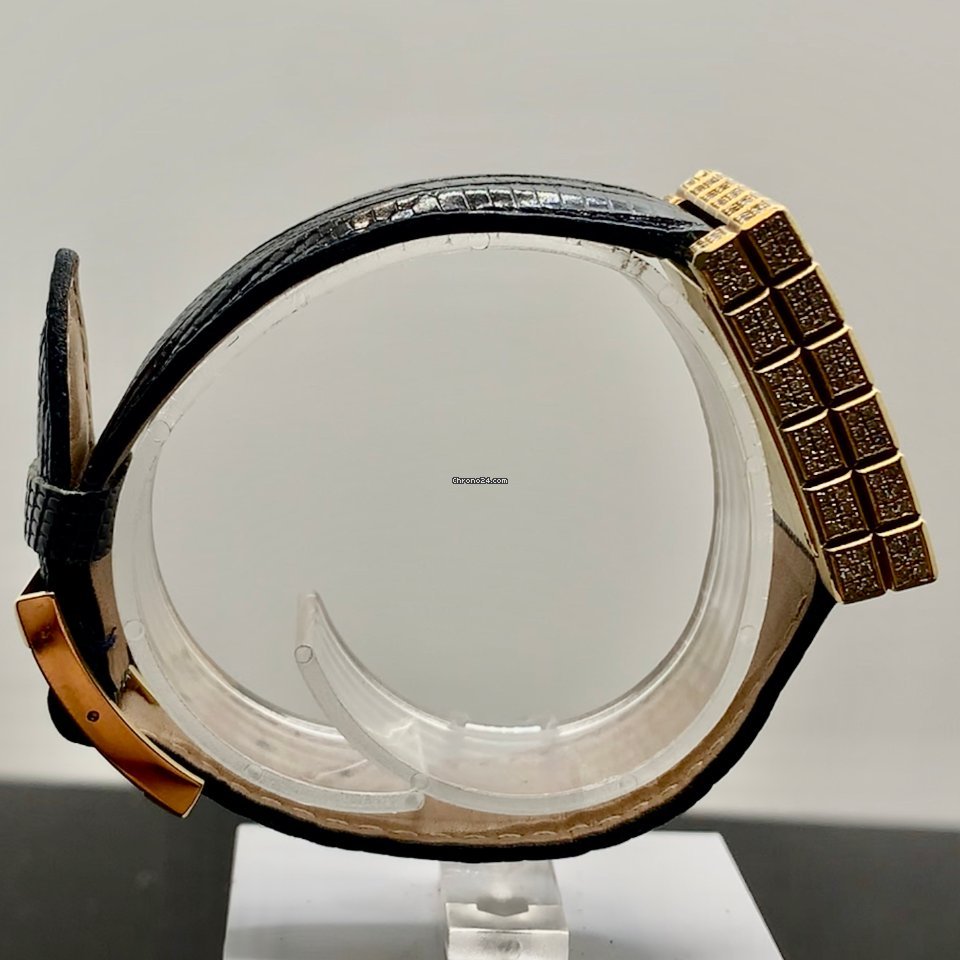 Chopard Ice Cube Mens watch Unisex Quartz Yellow gold 12 7407 Replica 6