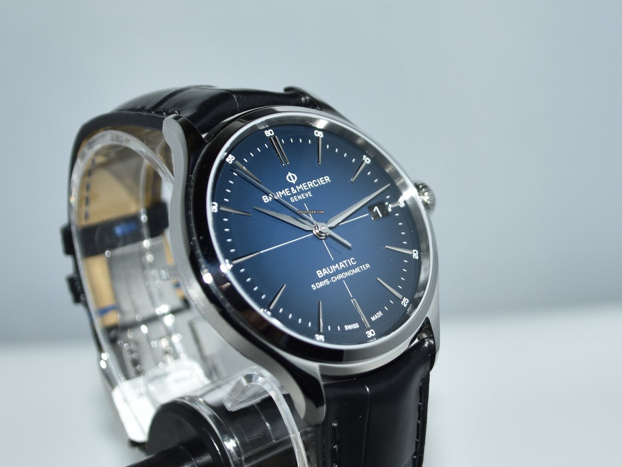 Baume & Mercier Clifton Mens watch Unisex Automatic Steel MOA10467 Replica 6
