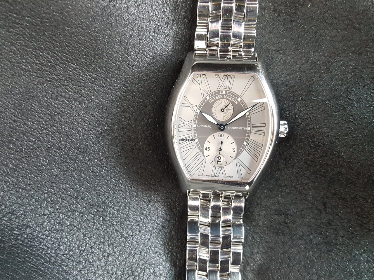 IMG_9081 Ulysse Nardin Michelangelo Mens watch Unisex Automatic Steel 273-68 Replica 6