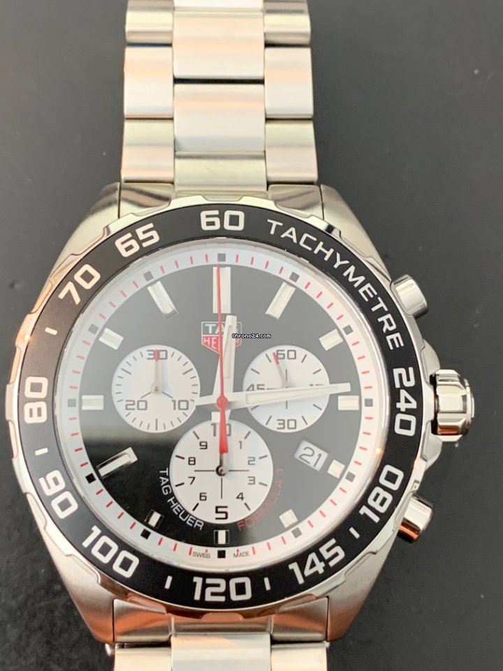 IMG_9081 TAG Heuer Formula 1 Quartz Mens watch Unisex Quartz Steel CAZ101E.BA0842 Replica 6