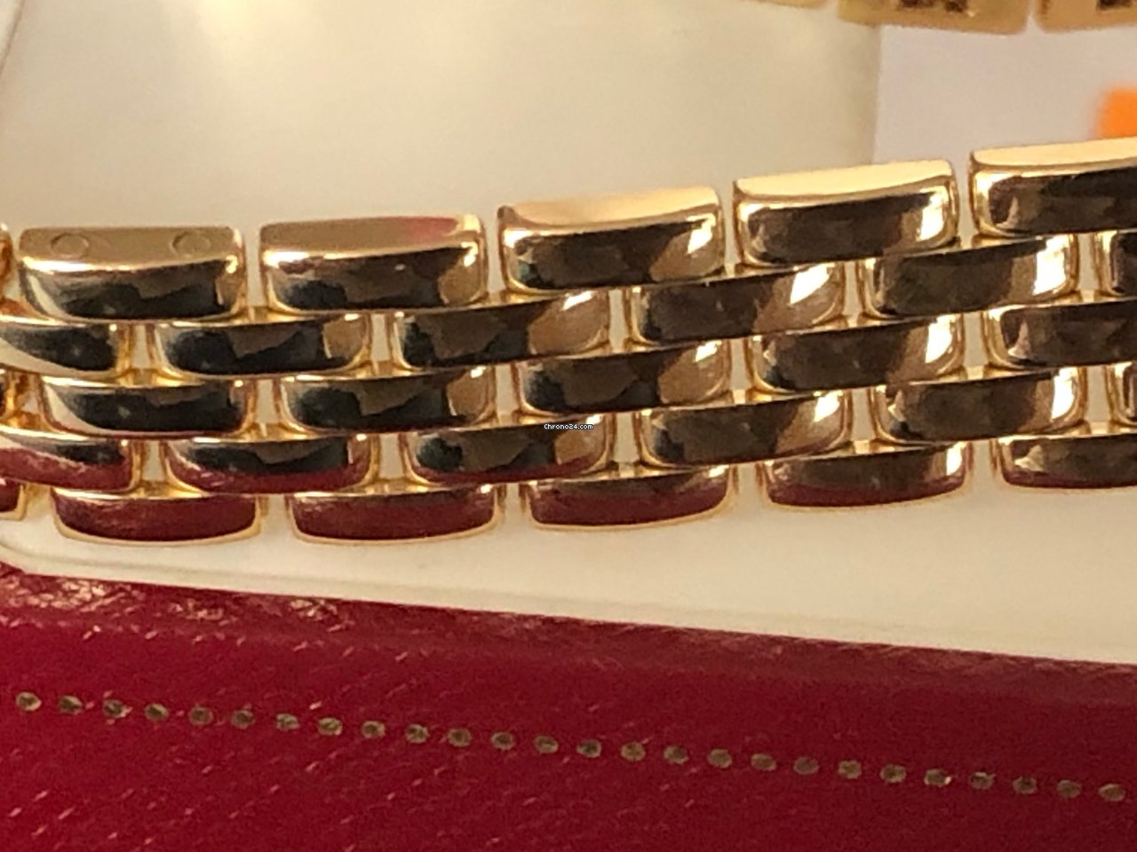 Cartier Panthere Womens watch Quartz Yellow gold 866919 Replica 6