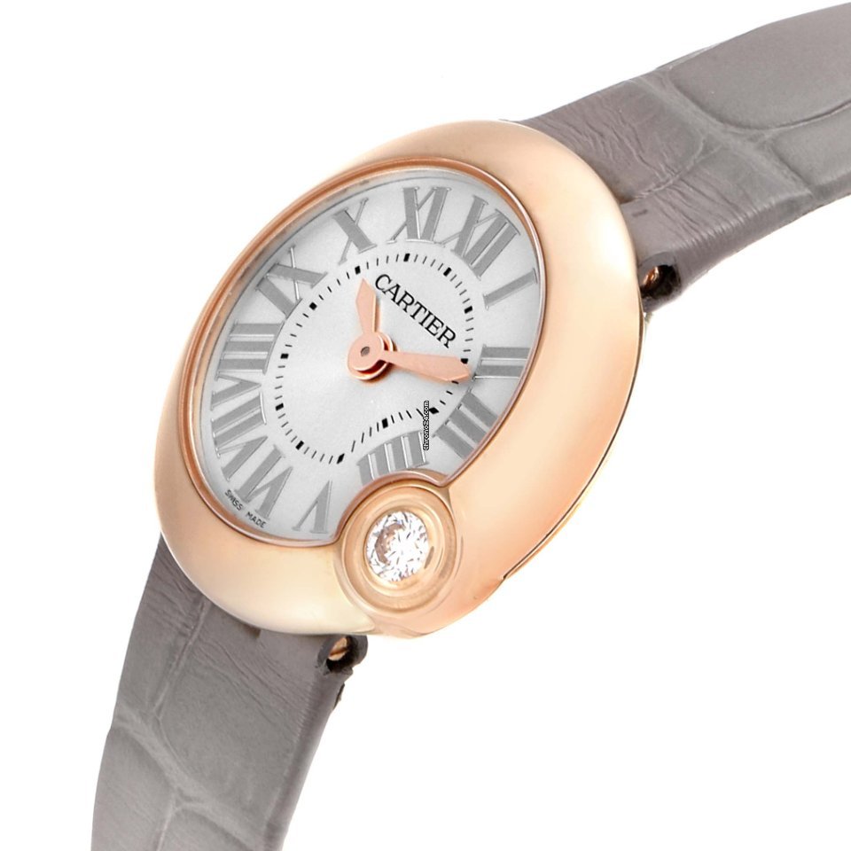 Cartier Ballon Blanc Womens watch Quartz Rose gold WGBL0002 Replica 6