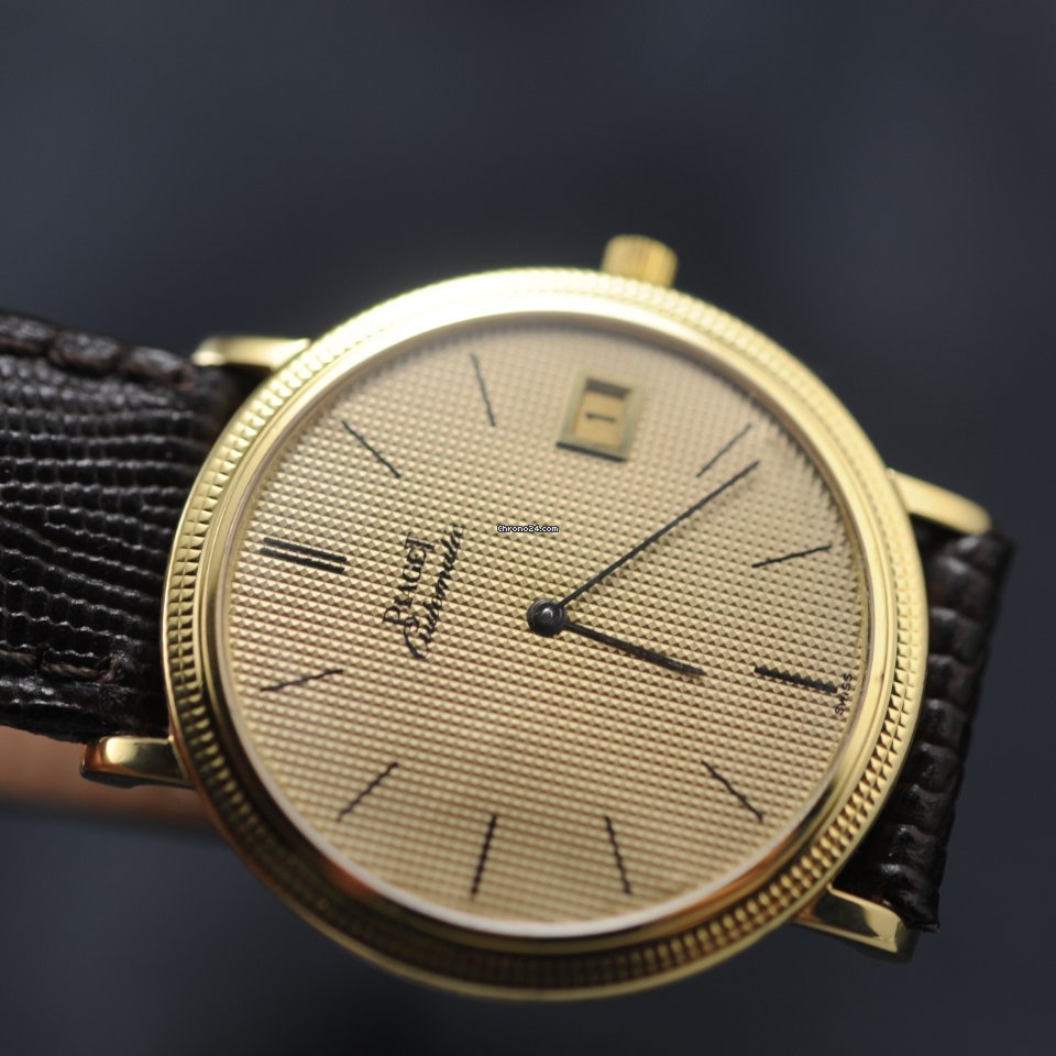 Piaget Altiplano Mens watch Unisex Automatic Yellow gold 13104 Replica 6
