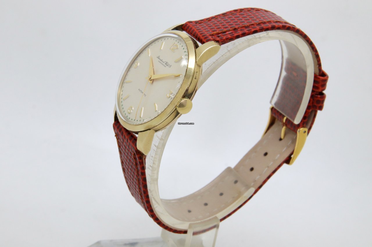 IMG_9081 IWC Mens watch Unisex Automatic Yellow gold 853 Replica 6
