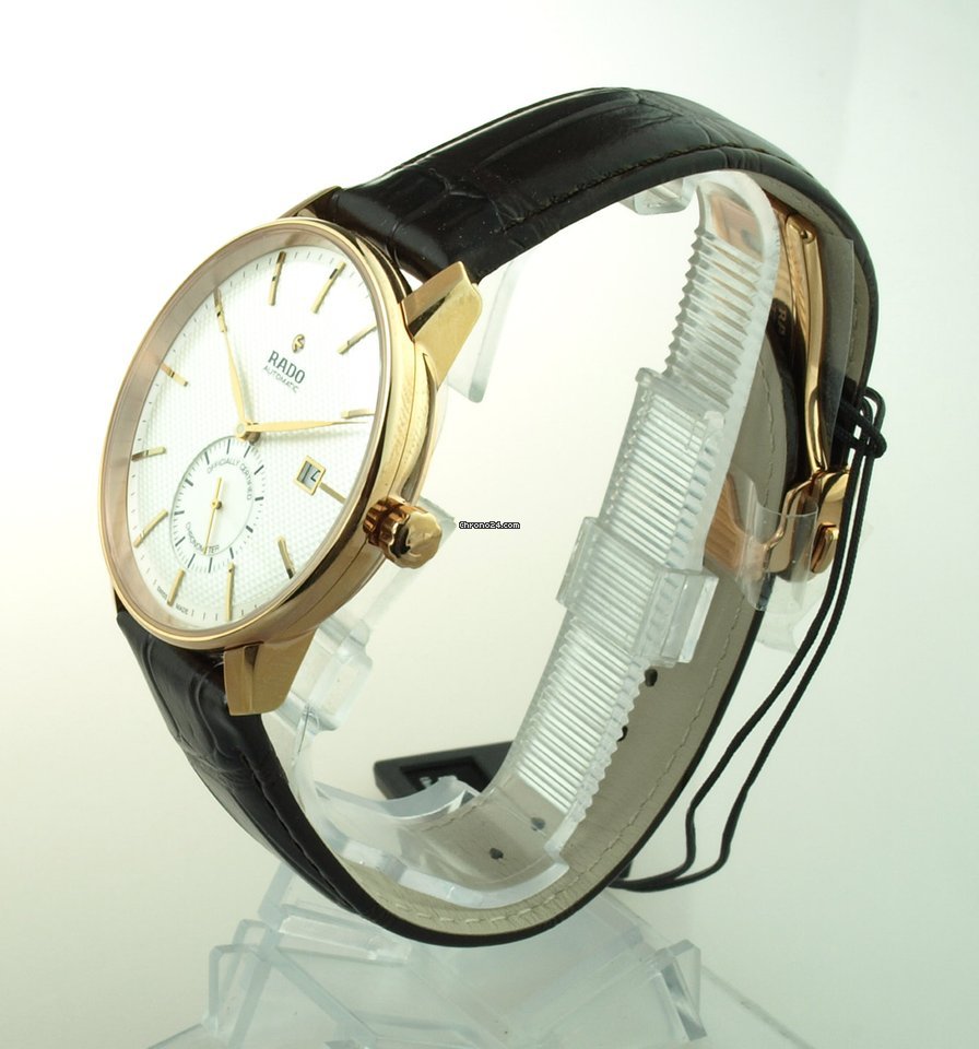 Rado Coupole Mens watch Unisex Automatic Gold Steel R22881025 Replica 6