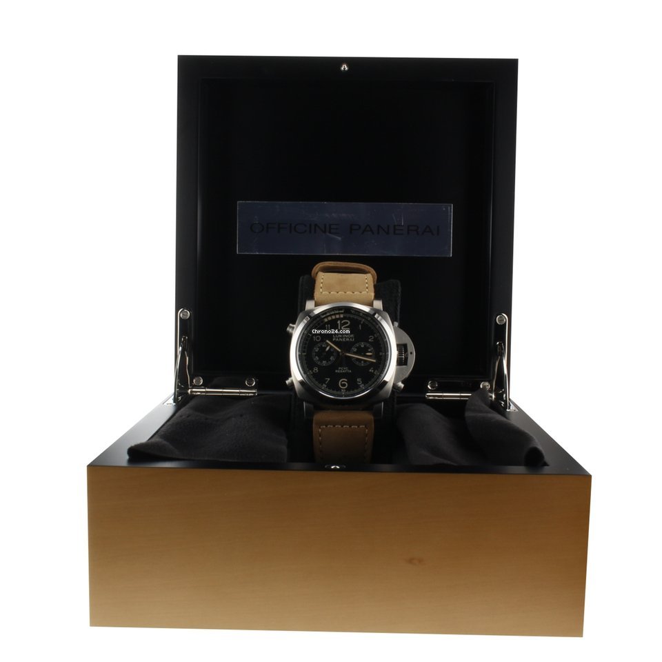IMG_9081 Panerai Luminor 1950 Regatta 3 Days Chrono Flyback Mens watch Unisex Automatic Titanium PAM00652 Replica 6