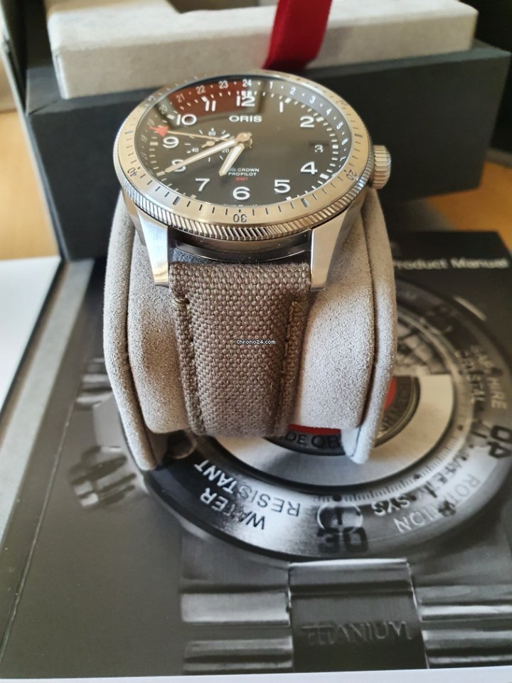 IMG_9081 Oris Big Crown ProPilot GMT Mens watch Unisex Automatic Steel 01 748 7756 4064-07 3 22 02LC Replica 6