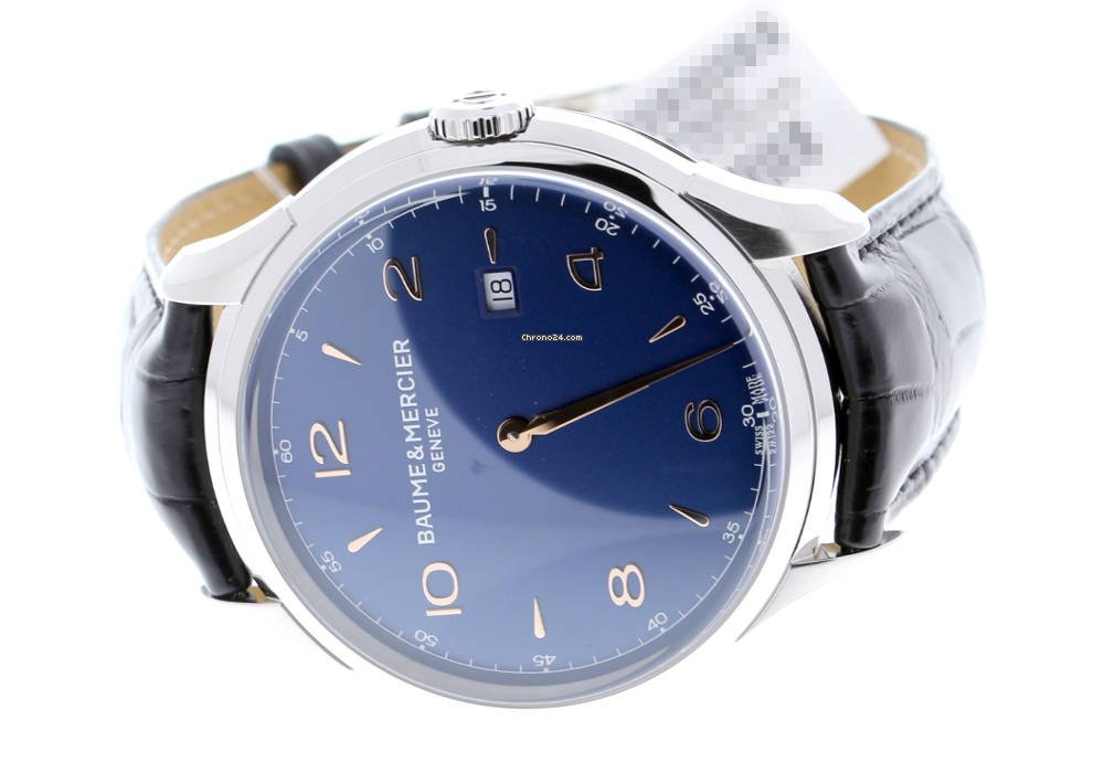 IMG_9081 Baume & Mercier Clifton Mens watch Unisex Quartz Steel M0A10420 Replica 6