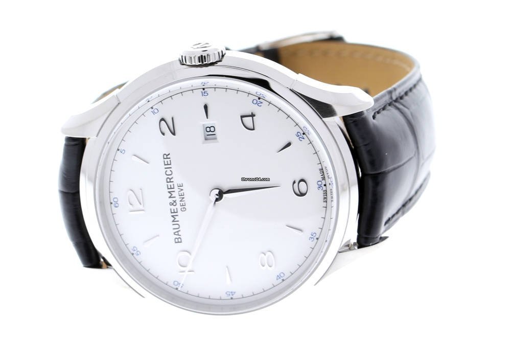Baume & Mercier Clifton Mens watch Unisex Quartz Steel M0A10419 Replica 6