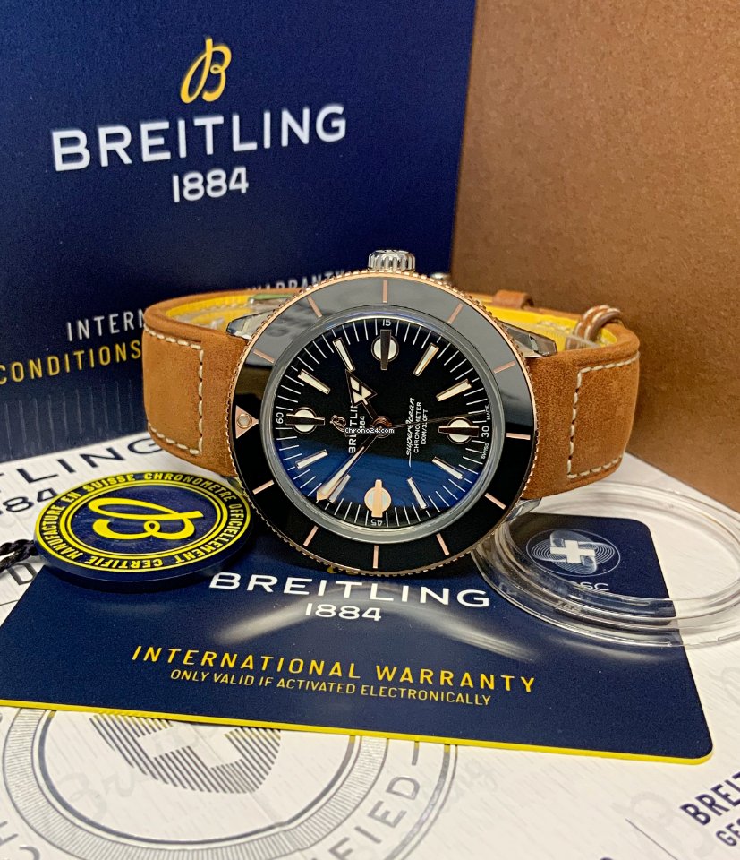 IMG_9081 Breitling Superocean Heritage Automatic Gold Steel U10370121B1X2 Replica 6