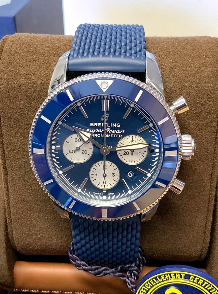 IMG_9081 Breitling Superocean Heritage Chronograph Mens watch Unisex Automatic Steel AB0162161C1S1 Replica 6