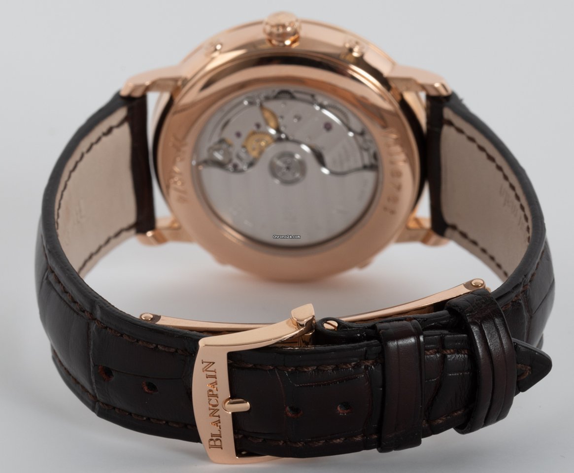 IMG_9081 Blancpain Mens watch Unisex Automatic Rose gold 6263-3642-55B Replica 6