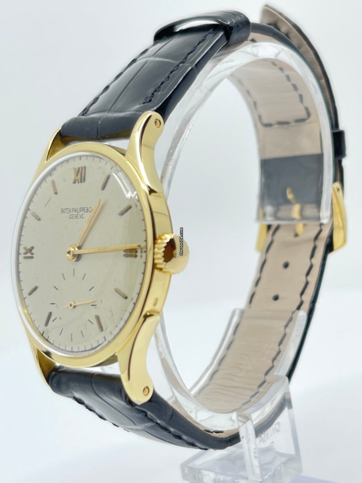 IMG_9081 Patek Philippe Calatrava Mens watch Unisex Manual winding Yellow gold 1516 Replica 6