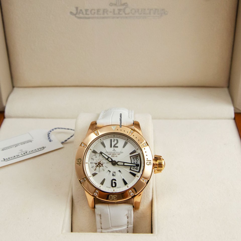 IMG_9081 Jaeger-LeCoultre Master Compressor Diving GMT Womens watch Automatic Rose gold Q1892420 Replica 6