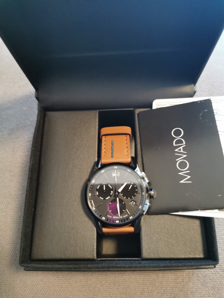 Movado Museum Mens watch Unisex Quartz Steel 607290 Replica 6