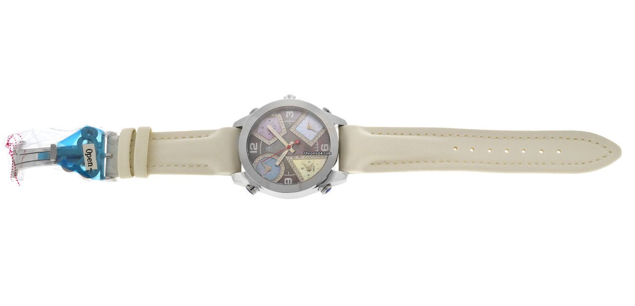 IMG_9081 Jacob & Co. Five Time Zone Mens watch Unisex Quartz Steel JCM-54PDA Replica 6