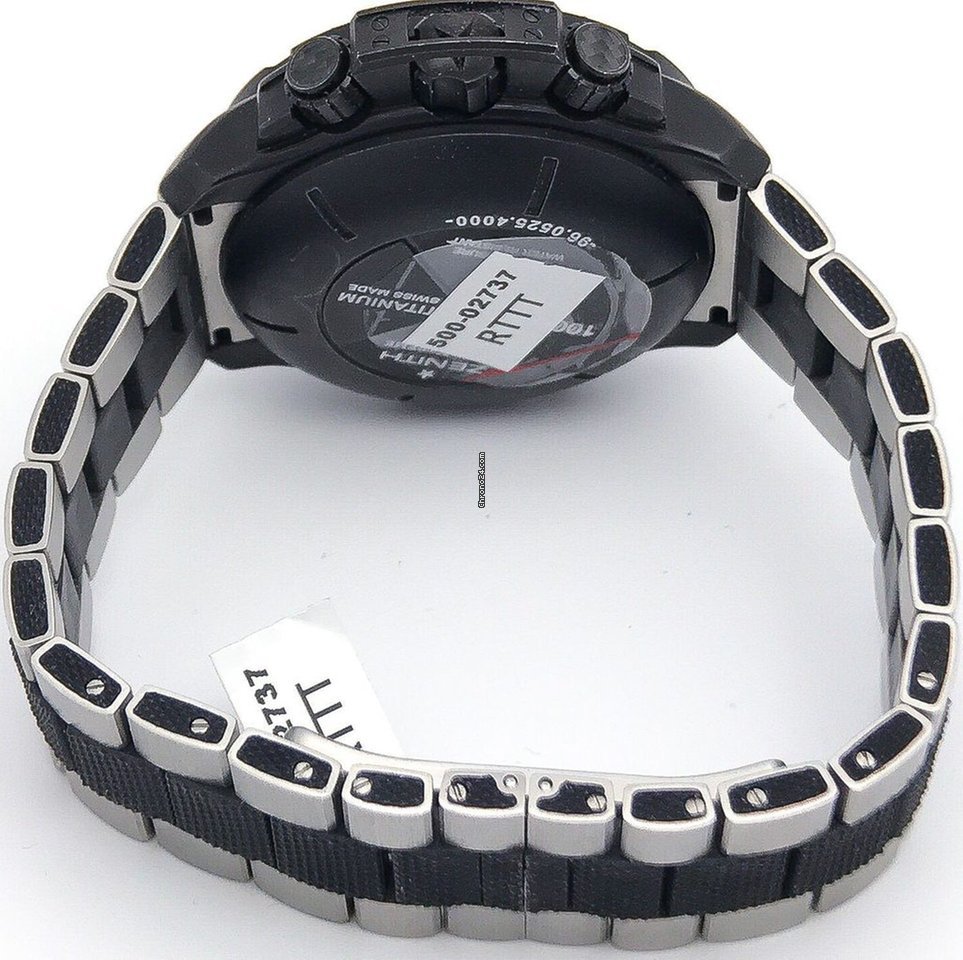 IMG_9081 Zenith Defy Mens watch Unisex Automatic Titanium 96.0525.4000 21.M525 Replica 6
