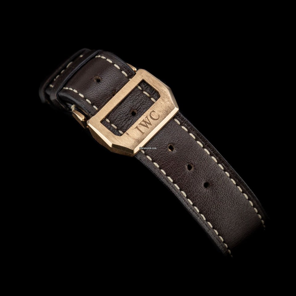 IMG_9081 IWC Big Pilot Mens watch Unisex Automatic Rose gold IW502617 Replica 6