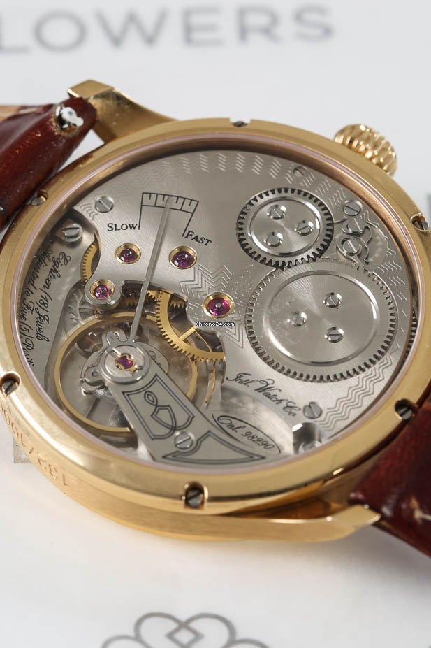 IMG_9081 IWC Portuguese Hand-Wound Mens watch Unisex Manual winding Yellow gold IW544201 Replica 6