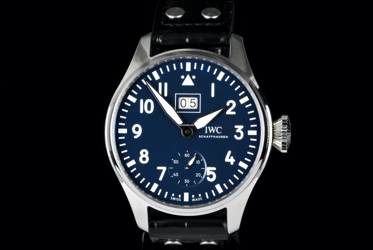 IMG_9081 IWC Big Pilot Mens watch Unisex Manual winding Steel IW510503 Replica 6
