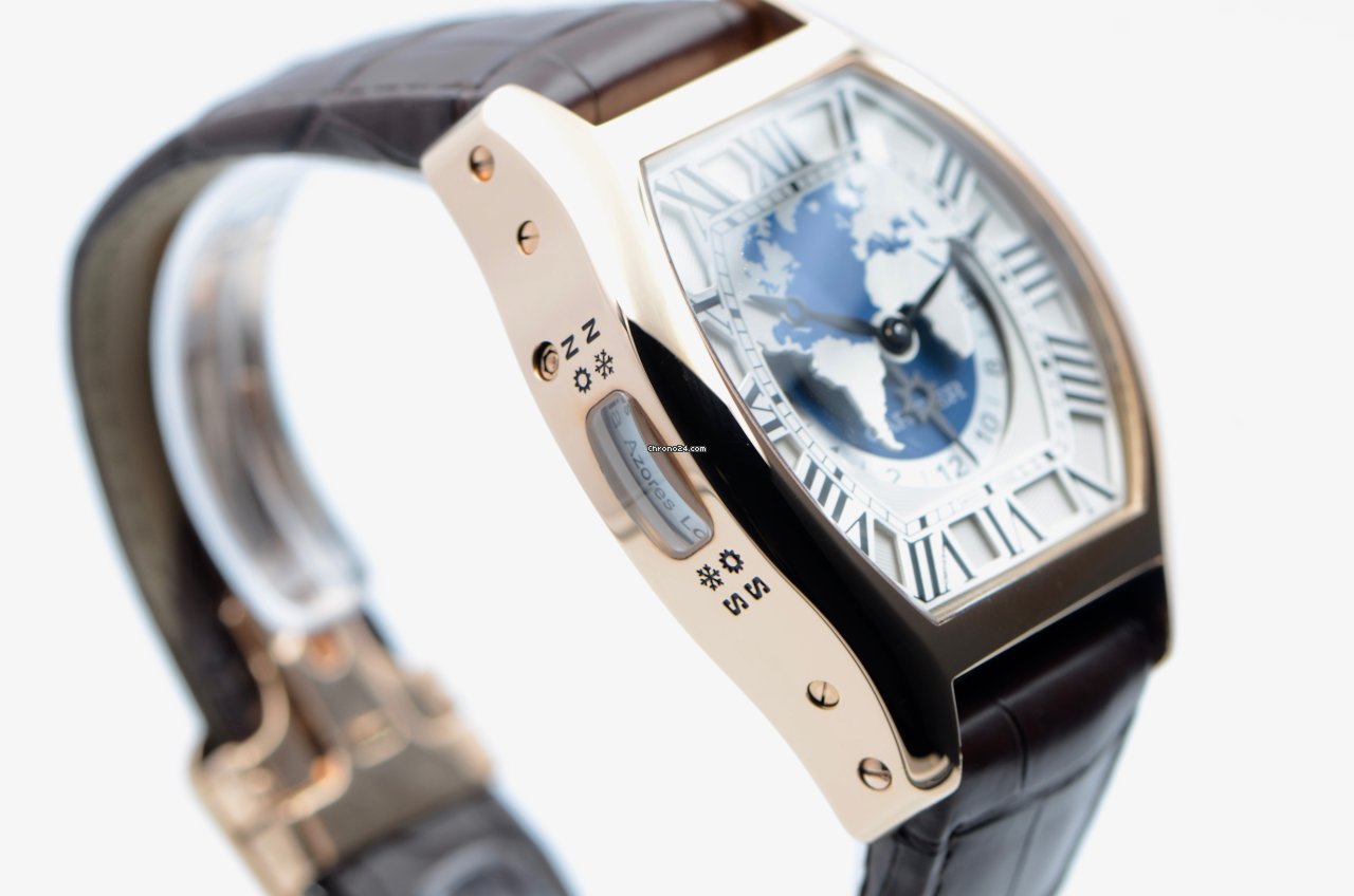 Cartier Tortue Mens watch Unisex Automatic Rose gold W1580049 Replica 6