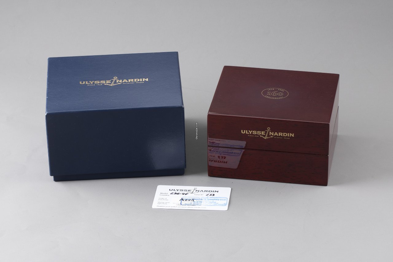 IMG_9081 Ulysse Nardin Michelangelo Mens watch Unisex Automatic Yellow gold 236-48 Replica 6