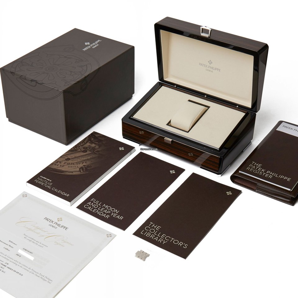 Patek Philippe Nautilus Mens watch Unisex Automatic White gold 5740G-001 Replica 6
