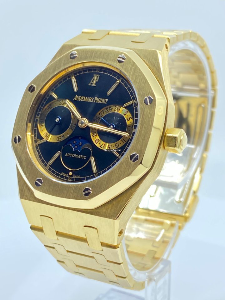 IMG_9081 Audemars Piguet Royal Oak Day-Date Mens watch Unisex Automatic Yellow gold 25594BA Replica 6