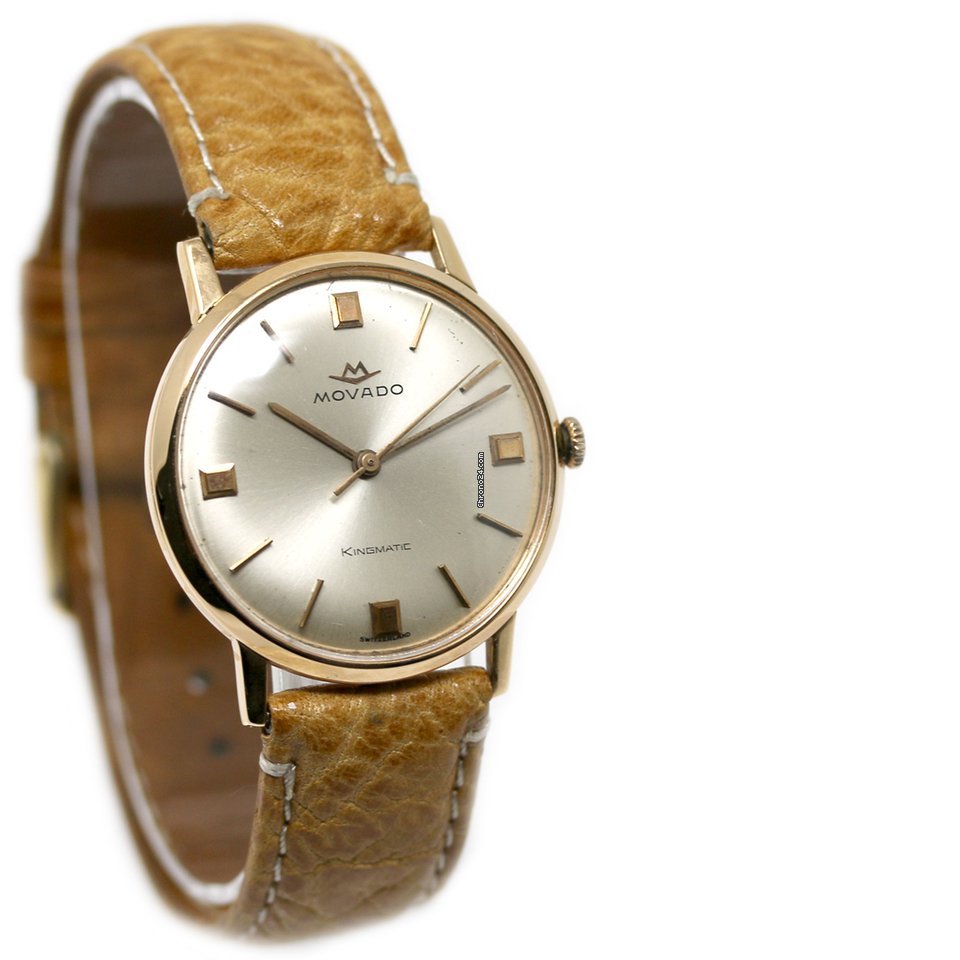 IMG_9081 Movado Kingmatic Mens watch Unisex Automatic Rose gold F.C.4048 Replica 6