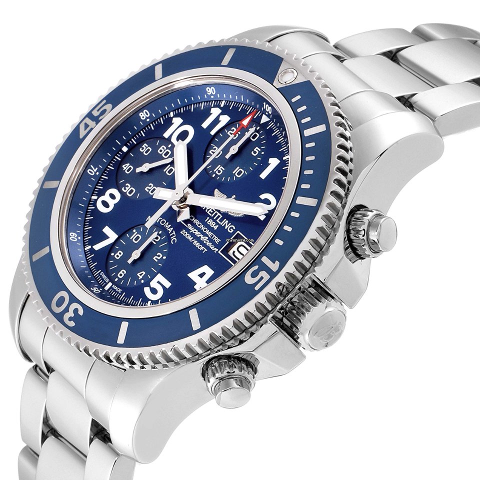 IMG_9081 Breitling Superocean Mens watch Unisex Automatic Steel A13311 Replica 6